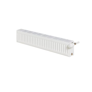 Stelrad Compact All In Plinth Dobbeltplade Lavkonvektor 20 x 100 cm - ca. til 7 kvm